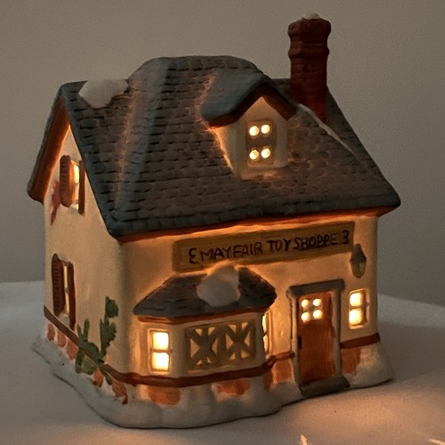 Villaggio natale vintage - di,