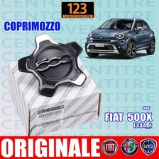 1 COPRIMOZZO CERCHI IN LEGA FIAT 500X - CROMATO 735626312