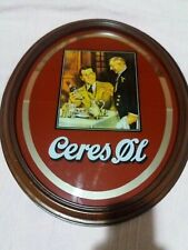 Unico e raro specchio insegna pubblicitaria birra ceres vero vintage anni 60