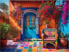 Piastrella murale colorato