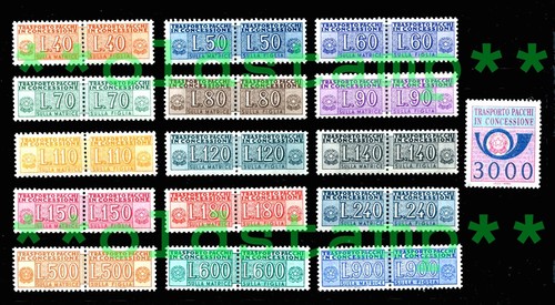 Italia 1955 1984 pacchi - 1955, in