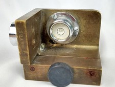 C.L. MATOS strumento di livellamento ottico a piombo ottone di precisione fiala a bolle vintage rilievo