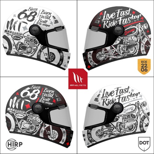 Casco moto jarama art - moto,