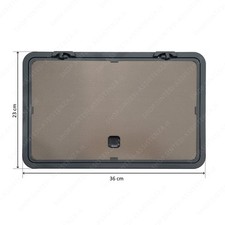 COPERCHIO PATTUMIERA TECNOINOX 23 X 36 SENZA FILTRO COP 21SF