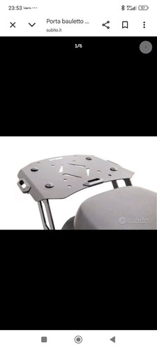 Porta bauletto per scooter