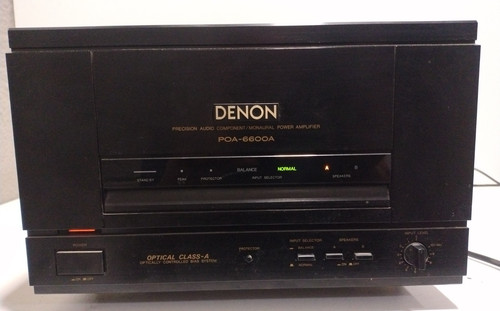 Denon poa 6600a mono - mono, power