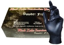GUANTI SKINTX BLACK LATEX EXAM