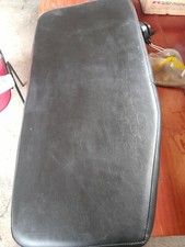 CUSCINO SEDILE NERO MOTOCARRO CABINATO  PIAGGIO  82,5 x38 vedi foto e leggi des