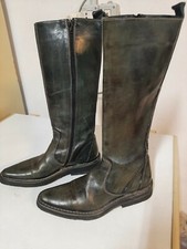 stivali donna pelle verdoni marca Roberto Cavalli tg.37 Usato pochissimo