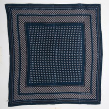 foulard carré in seta vintage
