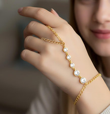 Bracciale catena dito/mano