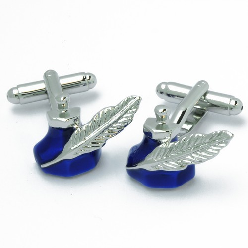 Gemelli calamaio blu con - gemelli,