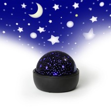 Lampada Proiettore Stelle e Luna per Bambini Notte LED Blu Decorazione