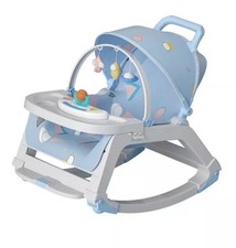 (Blu)Sedia a Dondolo per