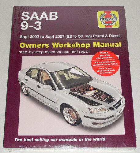 Manuale riparazione saab 3 - manuale, 9-3