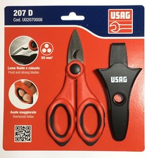 USAG 207 D, Forbici per elettricista con incavo tagliacavi