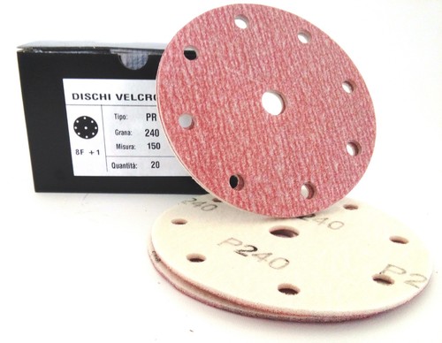 Dischi abrasivi rosa con - dischi,