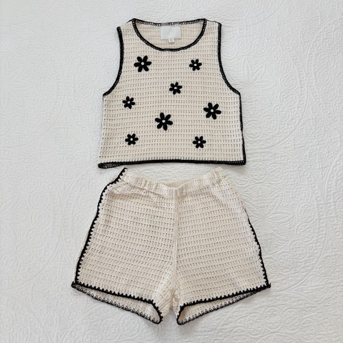 Zara set maglia floreale - zara,