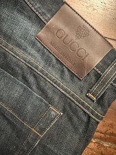 Gucci jeans blu scuro