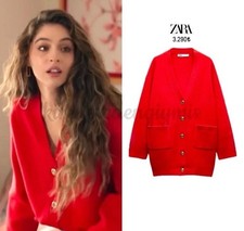 Cardigan donna Zara 100% lana