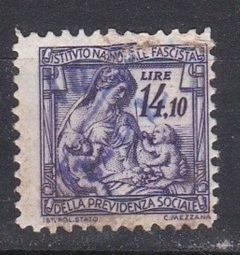 Italia 1941 marca da bollo - marca,