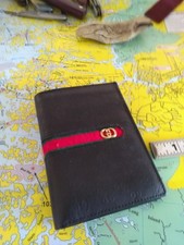 Gucci portafoglio nero - nero, gg