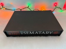 Folio Society Pet Sematary by Stephen King Slipcased Hardcover