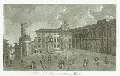 Arezzo piazza grande 1833 - arezzo,