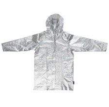 IKEA FREKVENS Silver Raincoat Limited Edition - EU size L - USA/CA size M