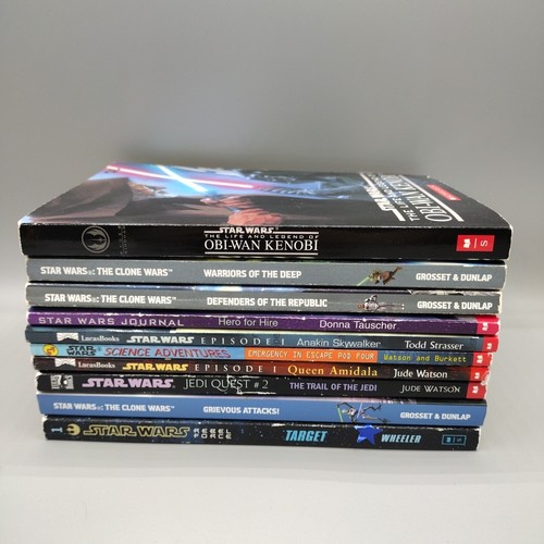 Lot star wars books - 10,
