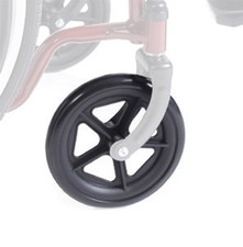 Ruota anteriore singola in PVC