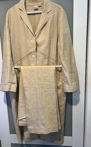 Dkny cappotto lino con - dkny,