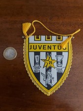 GAGLIARDETTO JUVENTUS 21° SCUDETTO  VINTAGE CALCIO JUVE ANNI '80 (5032)