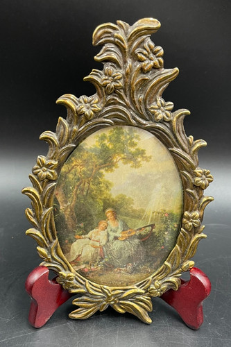 Quadro miniatura ovale - , scena