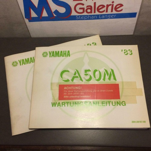 Yamaha ca50m manuale officina - yamaha,