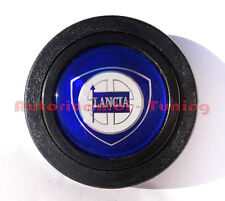 Pulsante clacson volante sportivo Blu LANCIA APPIA FLAMINIA FULVIA EPOCA 40 mm