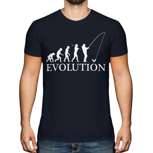 Angling evolution man - angling,