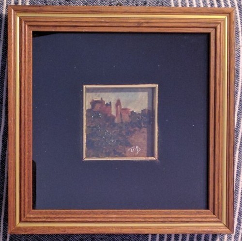 Vintage quadro dipinto - ,