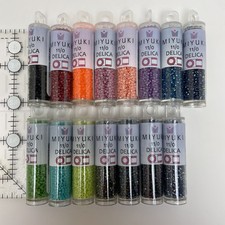 Lotto di perline Miyuki Delica