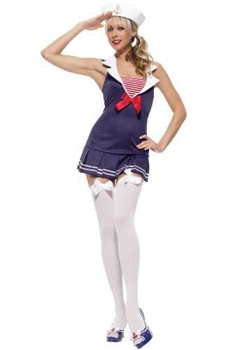 Costume donna marinaio - , cadetto