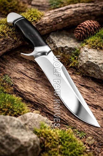 Coltello bowie caccia - coltello, fatto