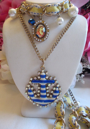 Collana lunga betsey johnson - collana,