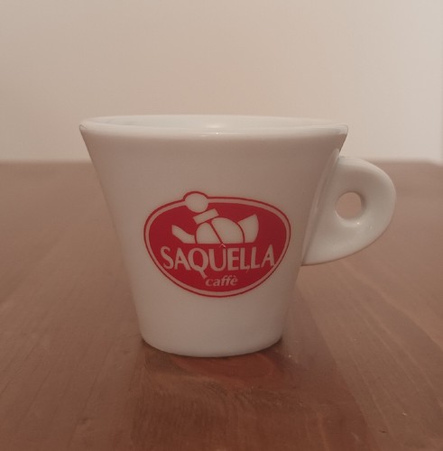 Tazzina caffè saquella - tazzina,