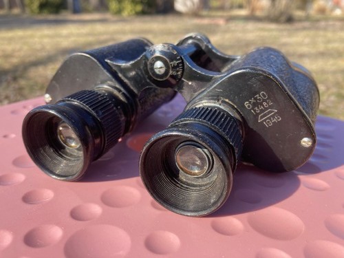 Rarissimo binocolo 6x30 russo