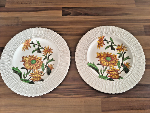 Pair antique cauldon 2473 - antique,