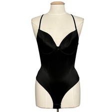 Body nero con ferretto