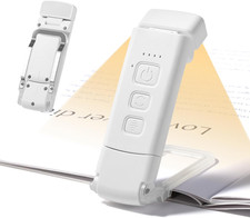 Luce per Lettura Libri a Letto, Lampada Da Lettura Con Pinza, 3 Modalità 5 Lumin
