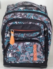 zaino trolley seven grigio e azzurro da 38 litri usato ma in buone condizioni   