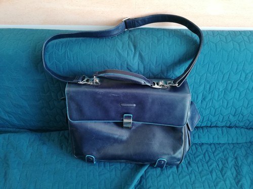 Valigetta piquadro blue square - valigetta,