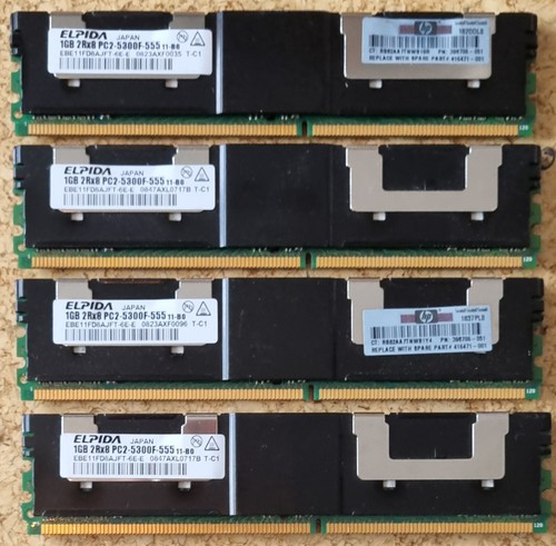 Ram ddr2 elpida ebe11fd8ajft - 4,